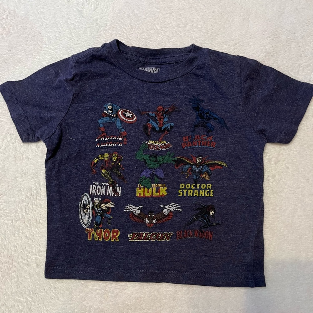 Marvel Kids size characters T-shirt